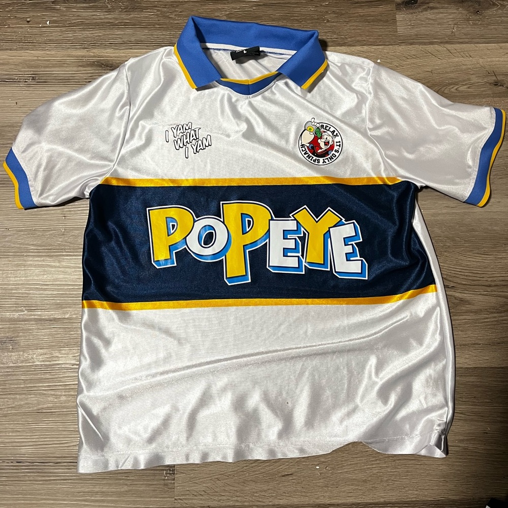 Popeye Graphic Polo Shirt